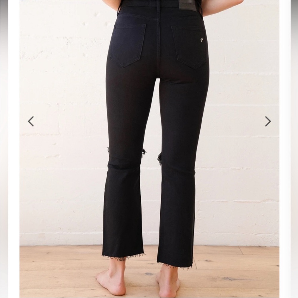 Carly Jean Los Angeles Black Kate Jeans - Size 1 - Picture 8 of 9